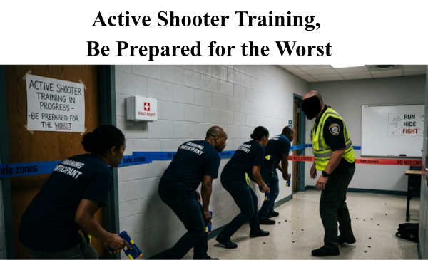 Active Shooter Training, Be Prepared for the Worst