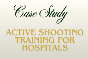 Active Shooting Training for Hospitals written by Usman Zaavi