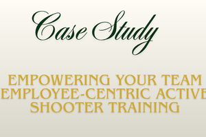 Empowering Your Team Employee-Centric Active Shooter Training written by Usman Zaavi