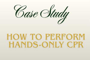 How to Perform Hands-Only CPR written by Usman Zaavi