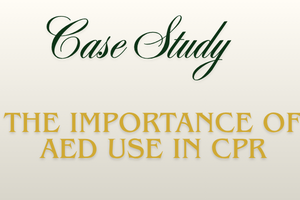 The Importance of AED Use in CPR written by Usman Zaavi