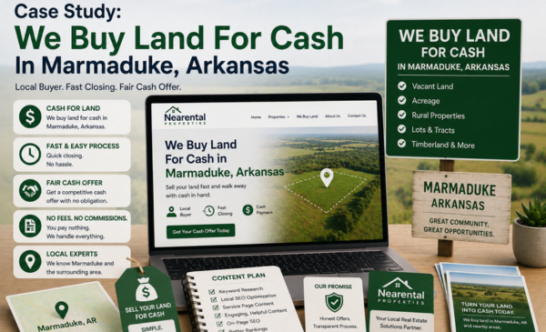 We Buy Land For Cash In Marmaduke, Arkansas
